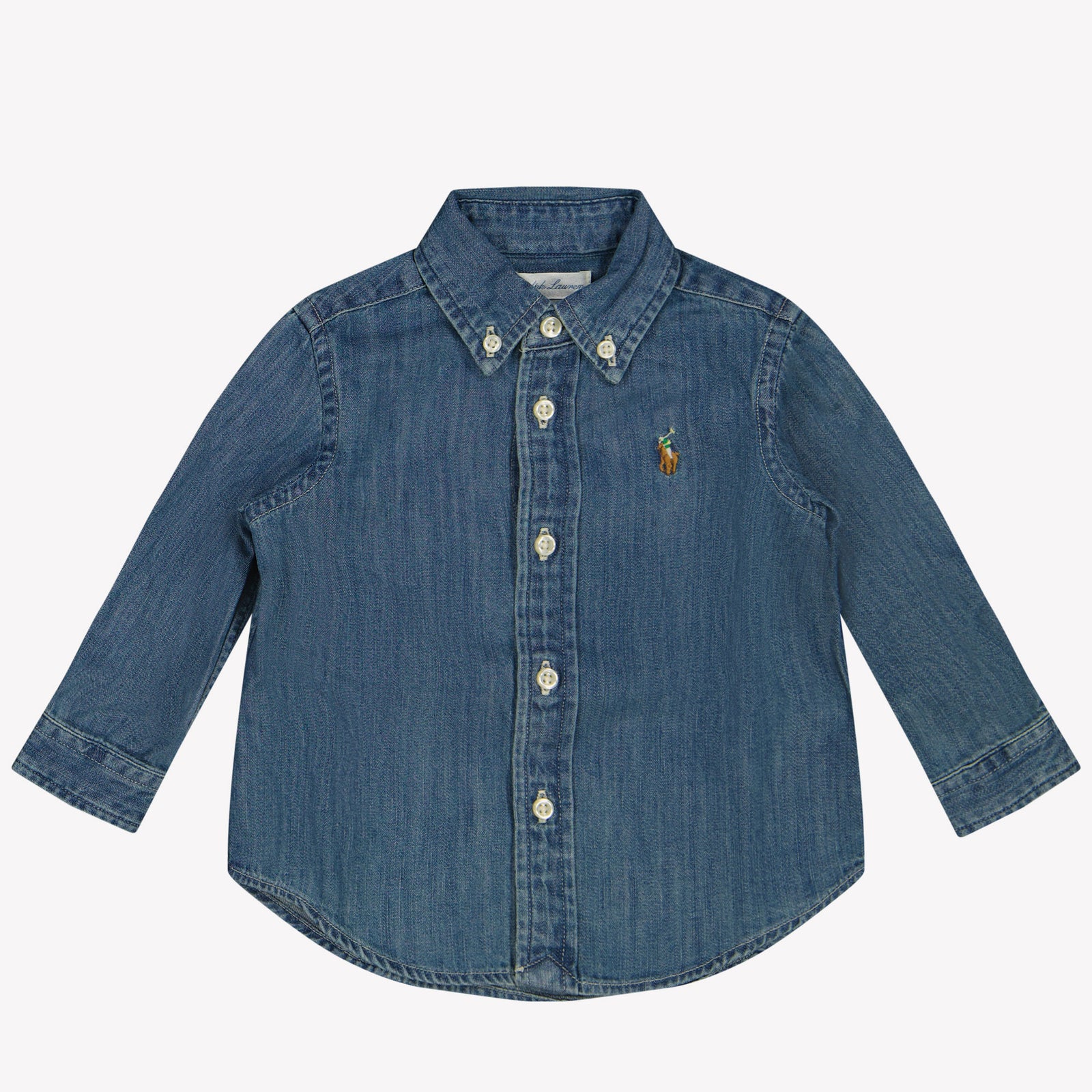 Ralph Lauren Baby Jongens Blouse In Jeans