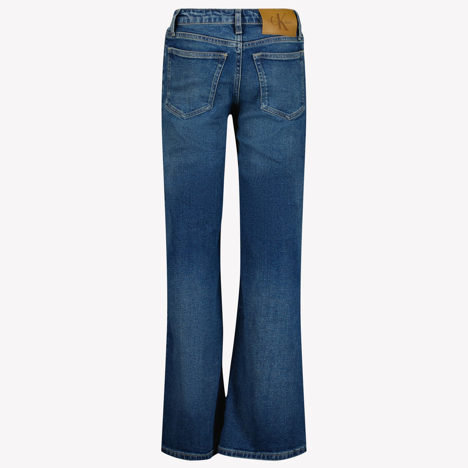 Calvin Klein Meisjes Jeans Blauw