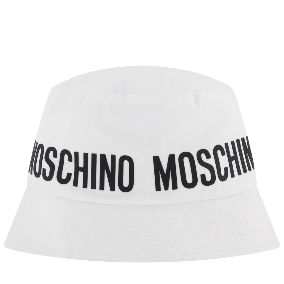 Moschino Kinder Meisjes Hoed Wit