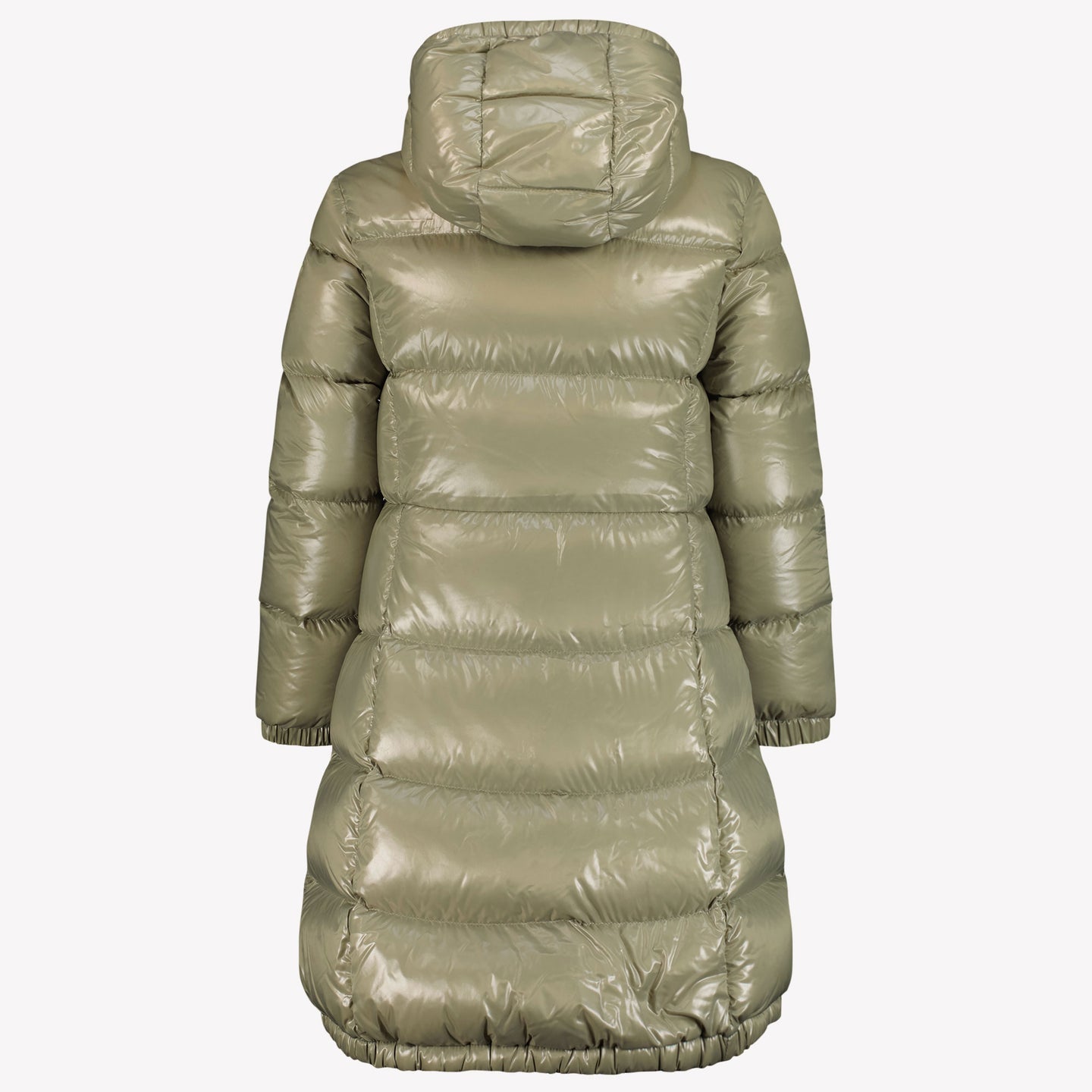 Moncler Bellevue Meisjes Winterjas Olijf Groen