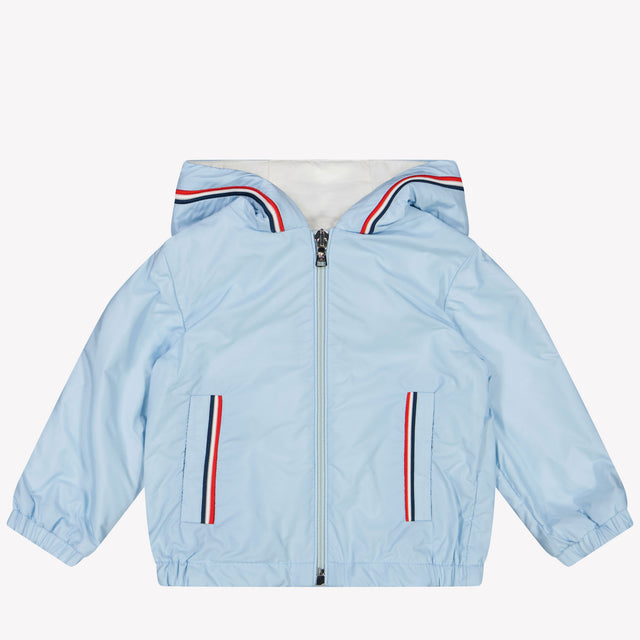 Moncler Granduc Baby Jongens Zomerjas In Licht Blauw