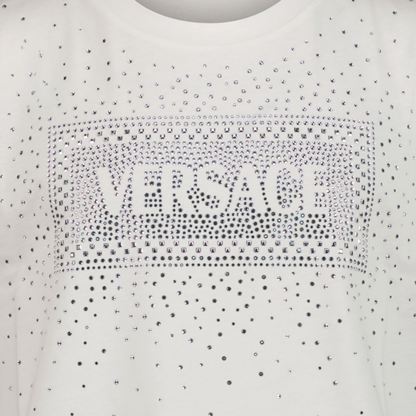 Versace Unisex T-shirt Wit