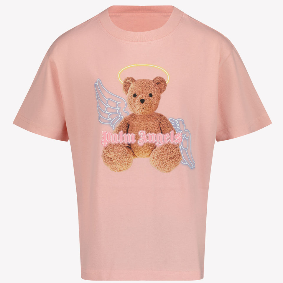 Palm Angels Meisjes T-shirt Roze