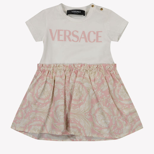 Versace Baby Unisex Jurk Licht Roze