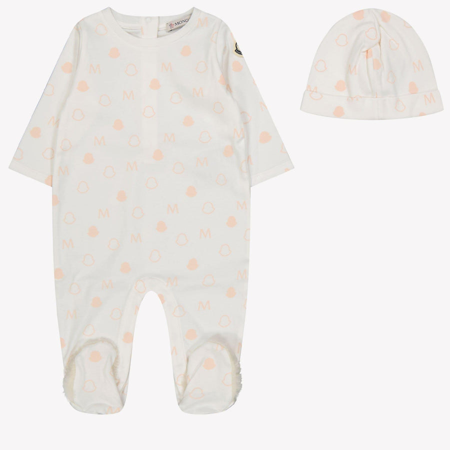 Moncler Baby Meisjes Boxpakje Licht Roze