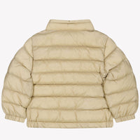 Moncler Acorus Baby Jongens Tussenjas In Licht Beige