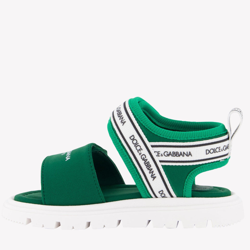 Dolce & Gabbana Jongens Sandalen Groen