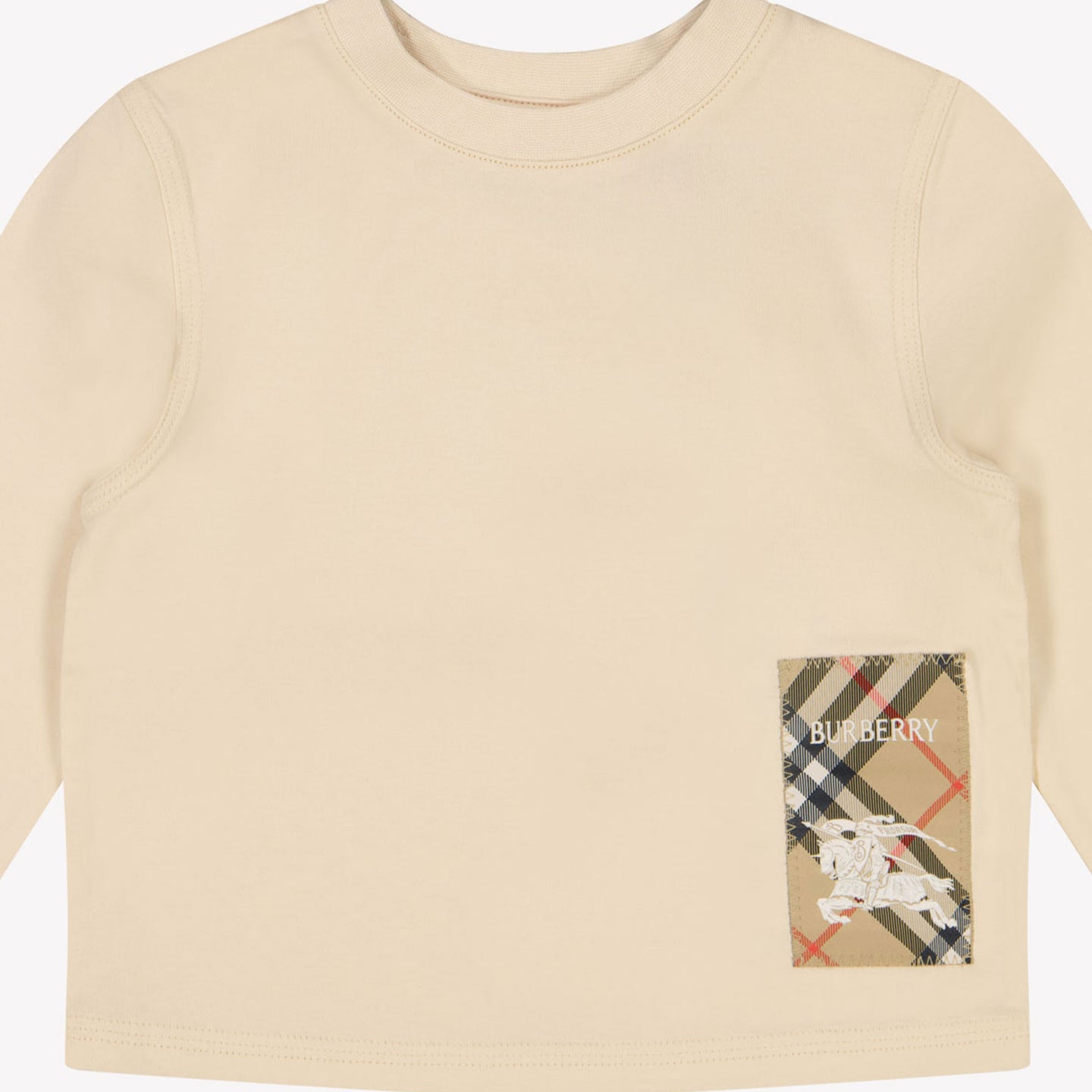 Burberry Baby Meisjes T-Shirt In Zalm