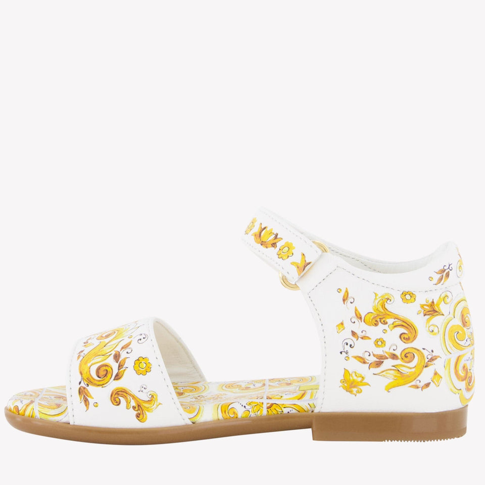 Dolce & Gabbana Meisjes Sandalen Geel