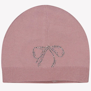 Monnalisa Meisjes Muts Licht Roze xs