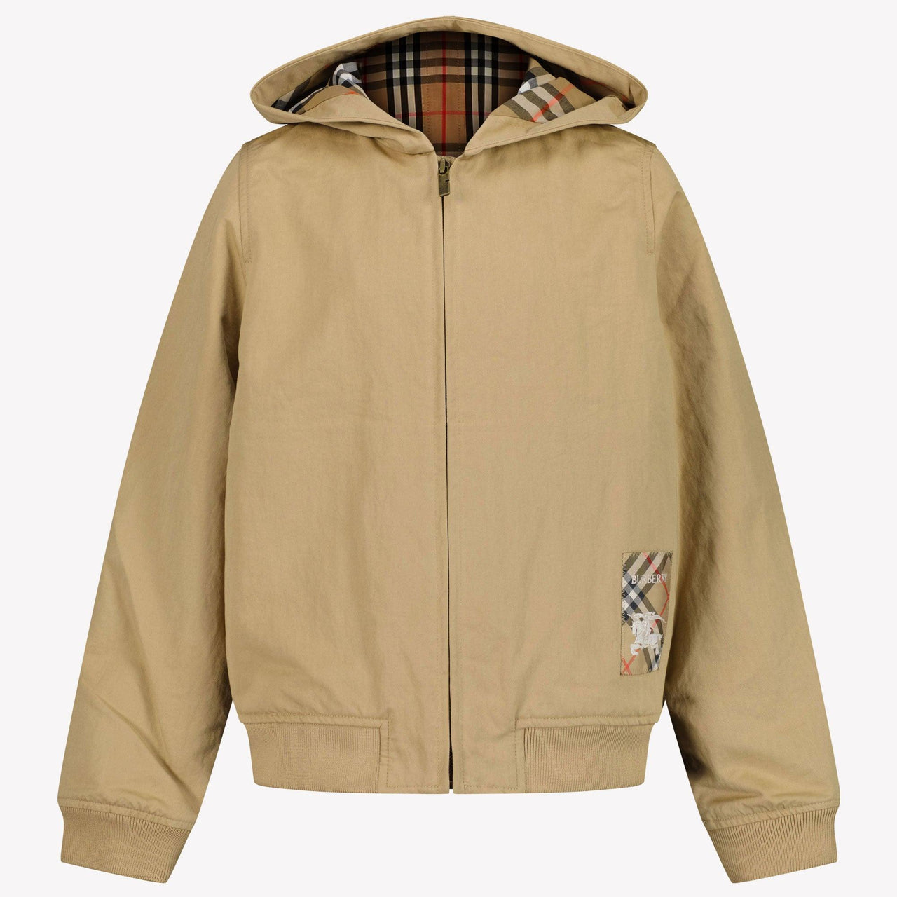 Burberry Paul Kinder Jongens Jas In Zand
