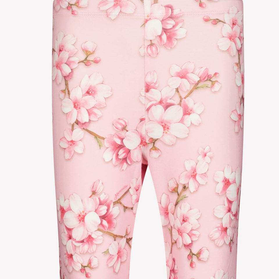 MonnaLisa Kinder Meisjes Legging In Roze