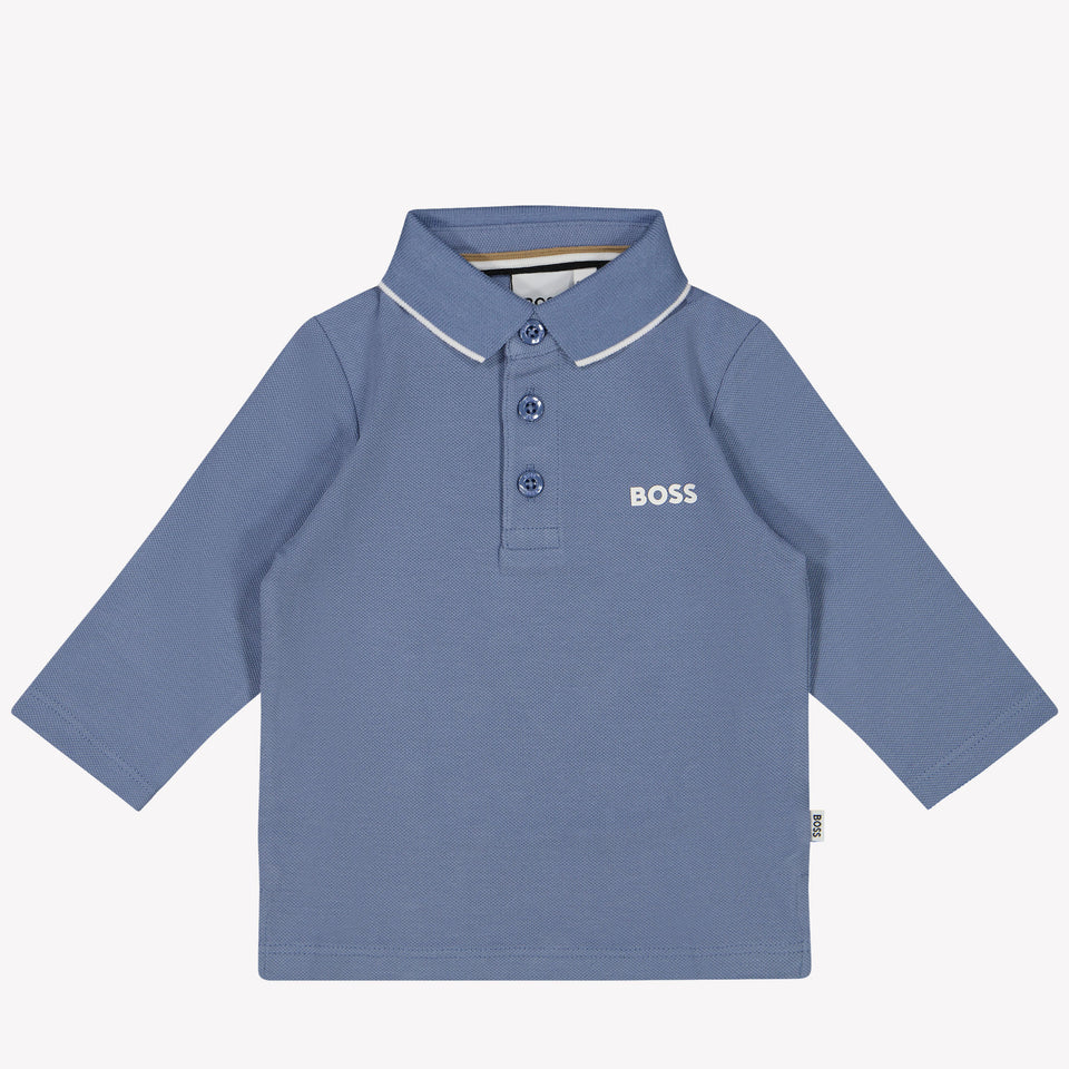 Boss Baby Jongens Polo Licht Blauw