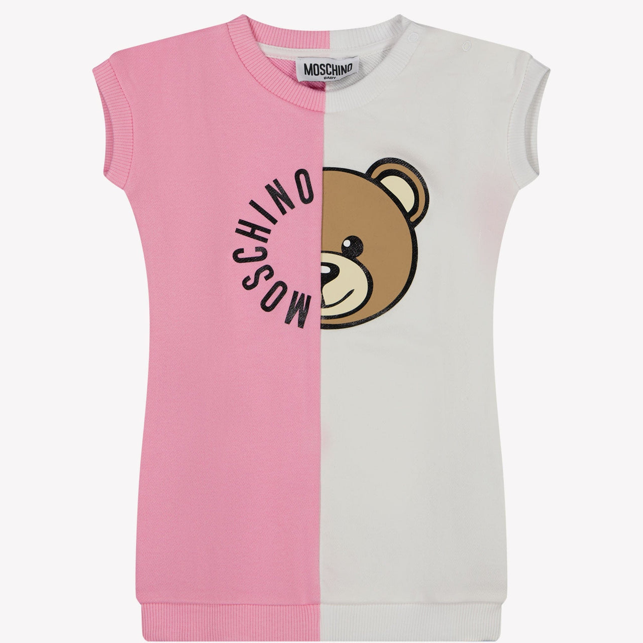 Moschino Baby Meisjes Jurkje Roze 3/6