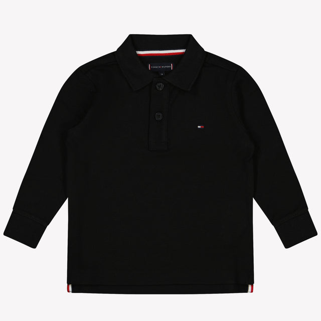 Tommy Hilfiger Baby Jongens Polo Zwart