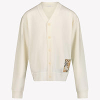 Burberry Romie Kinder Jongens Vest In Off White