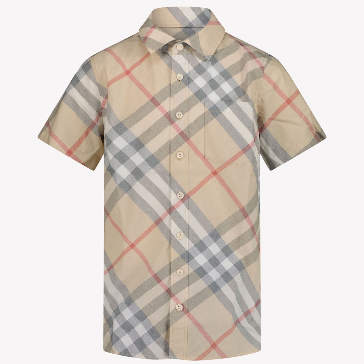 Burberry Owen Kinder Jongens Blouse In Beige