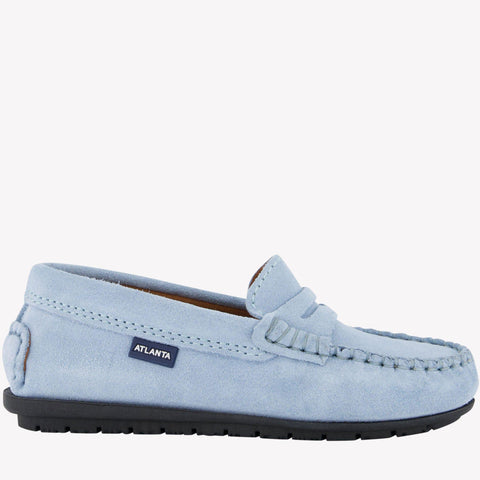Atlanta Moccasin Unisex Schoenen Licht Blauw