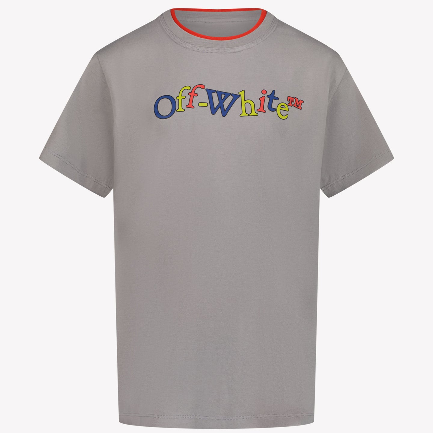 Off-White Jongens T-shirt Grijs