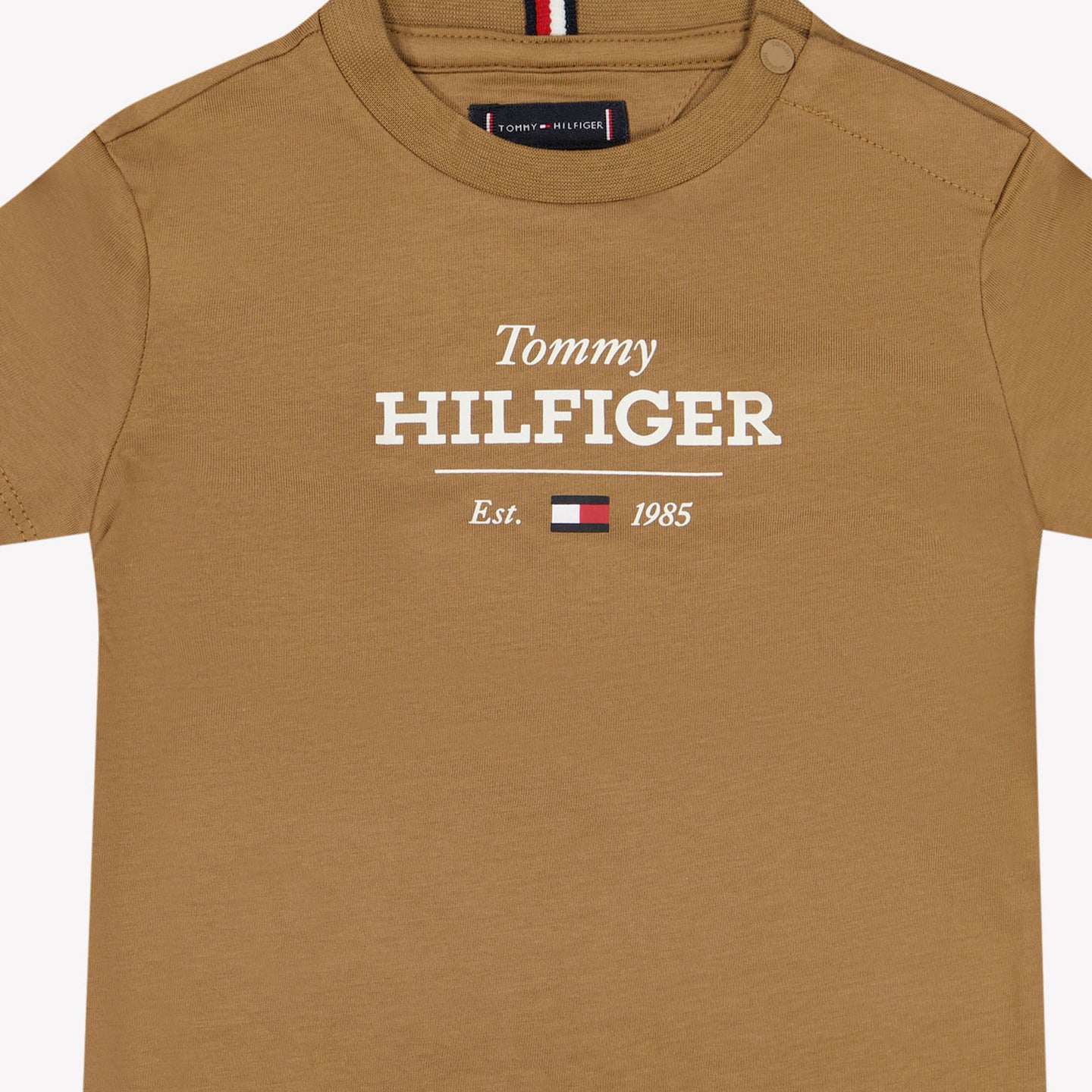 Tommy Hilfiger Baby Jongens T-Shirt Camel