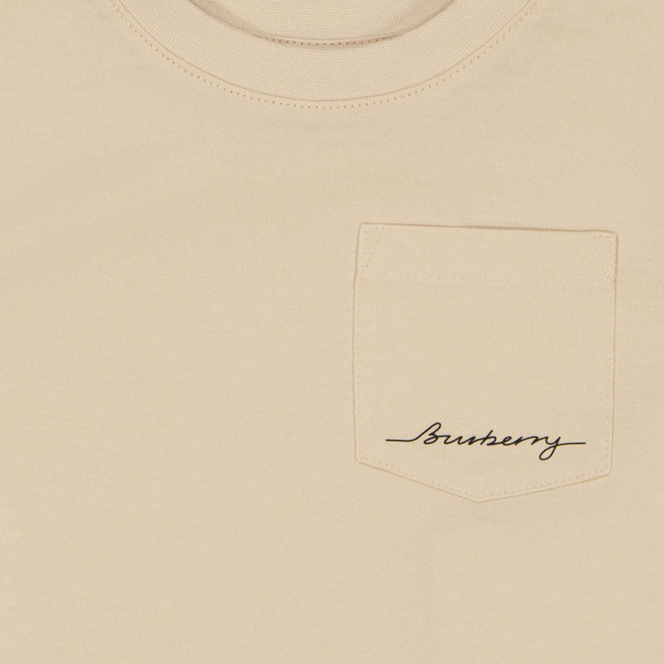 Burberry CEDAR Baby Meisjes T-Shirt In Zalm