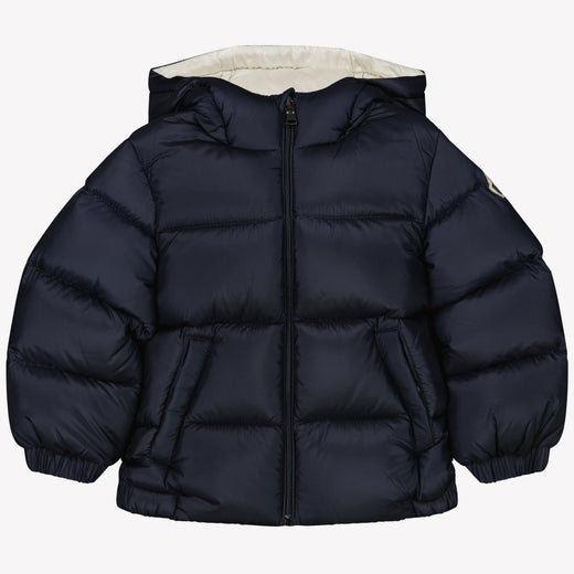 Moncler New Macaire Baby Jongens Jas In Navy