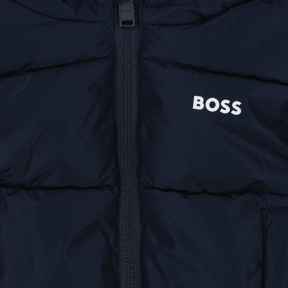 Boss Baby Jongens Winterjas Navy