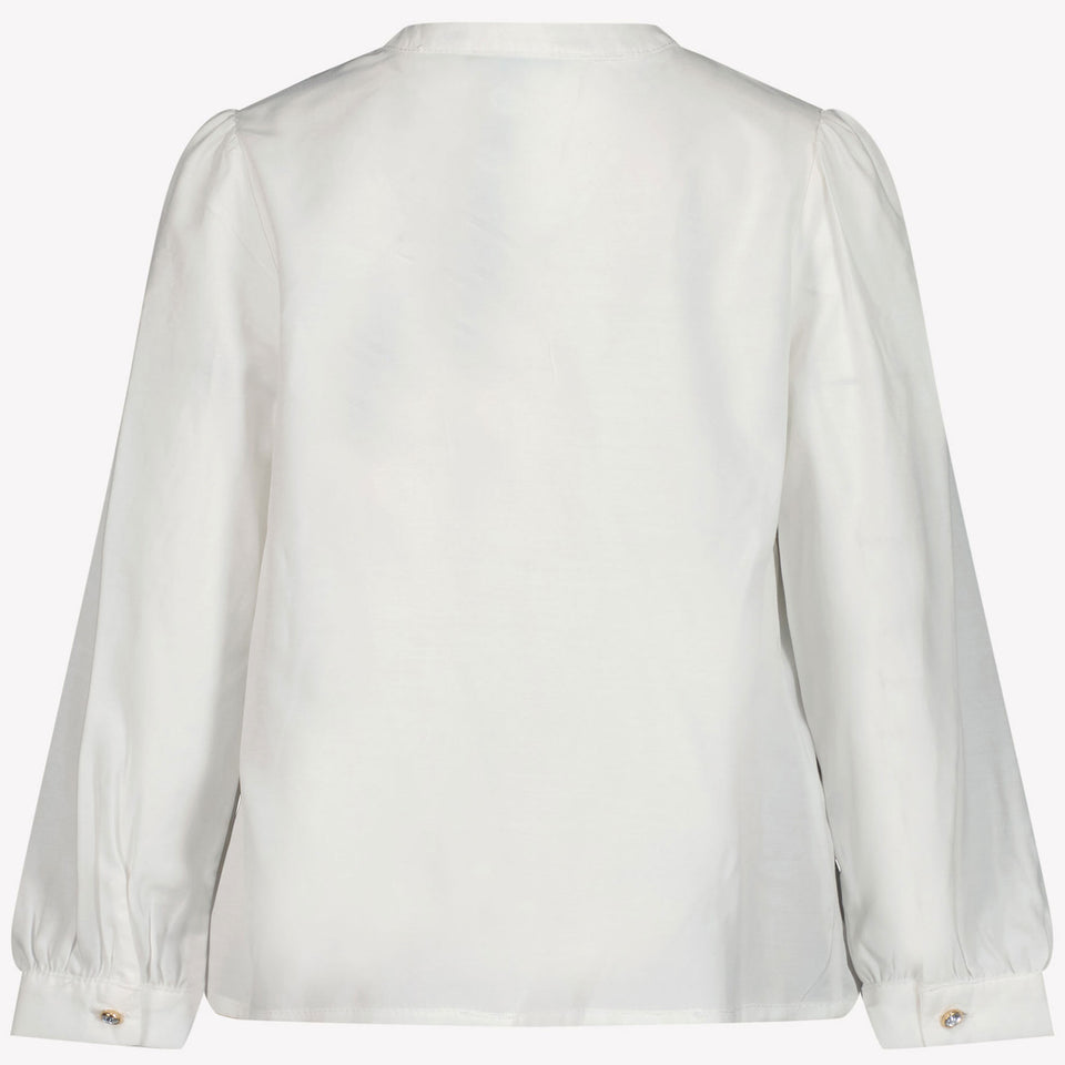 Abel & Lula Kinder Meisjes Blouse Wit