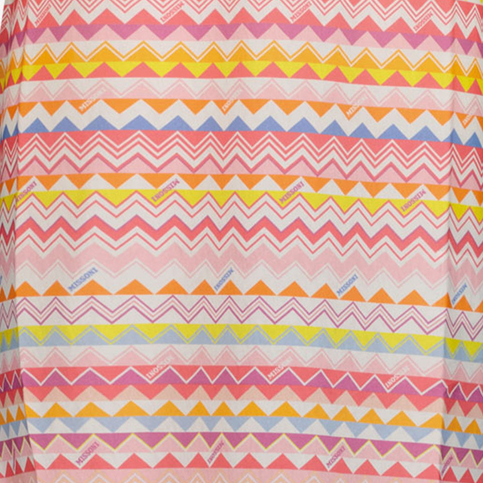 Missoni Kinder Meisjes Jurk In Fuchsia