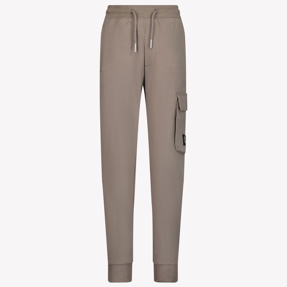 Calvin Klein Jongens Broek Bruin