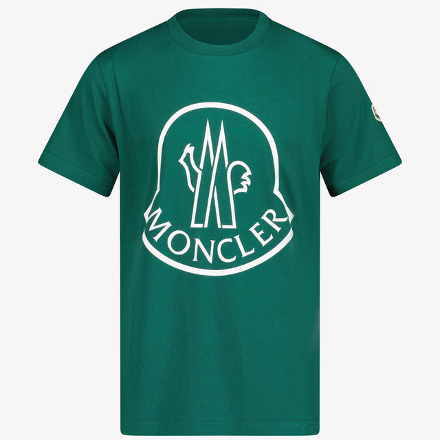 Moncler Jongens T-shirt Groen 4Y