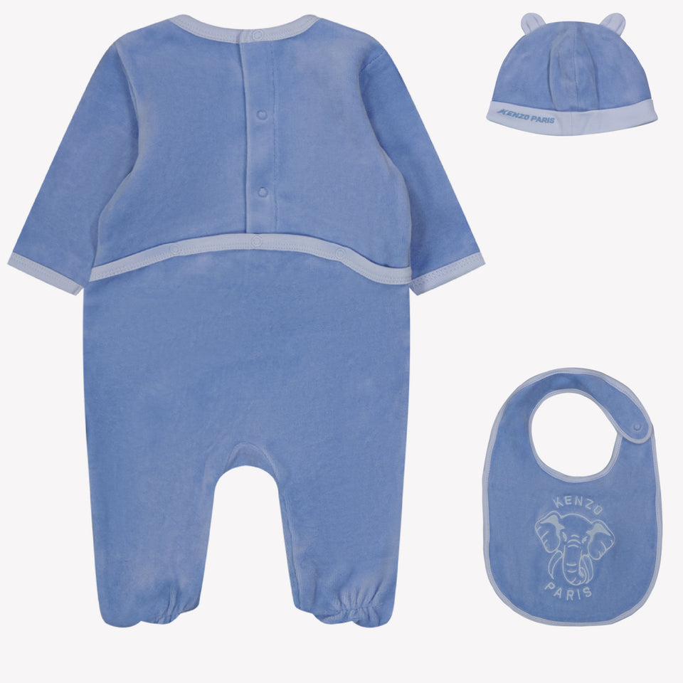 Kenzo Kids Baby Unisex Boxpakje Licht Blauw