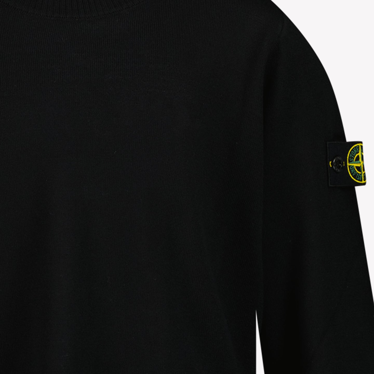 Stone Island Jongens Trui Zwart