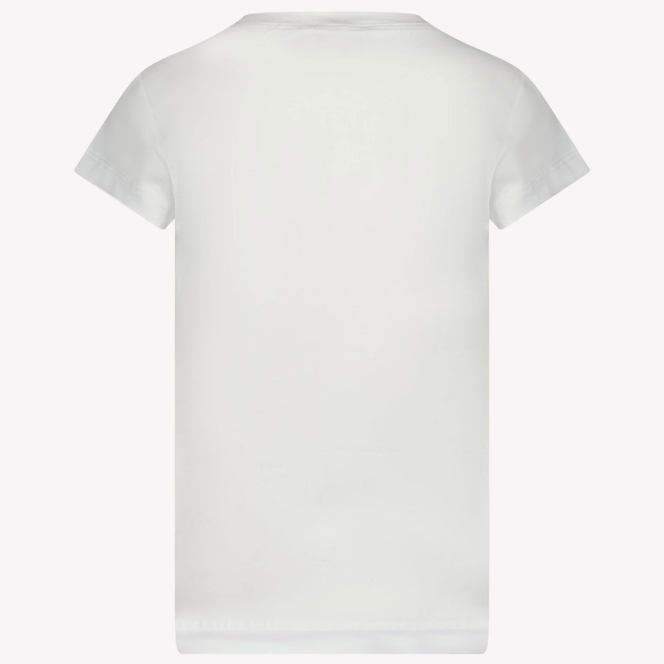 MonnaLisa Kinder Meisjes T-Shirt In Wit