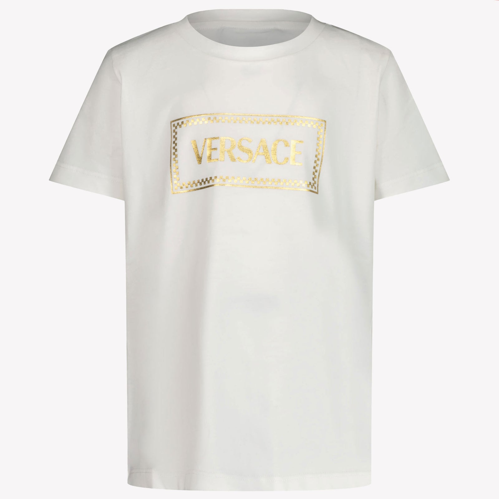 Versace Kinder Unisex T-Shirt In Wit