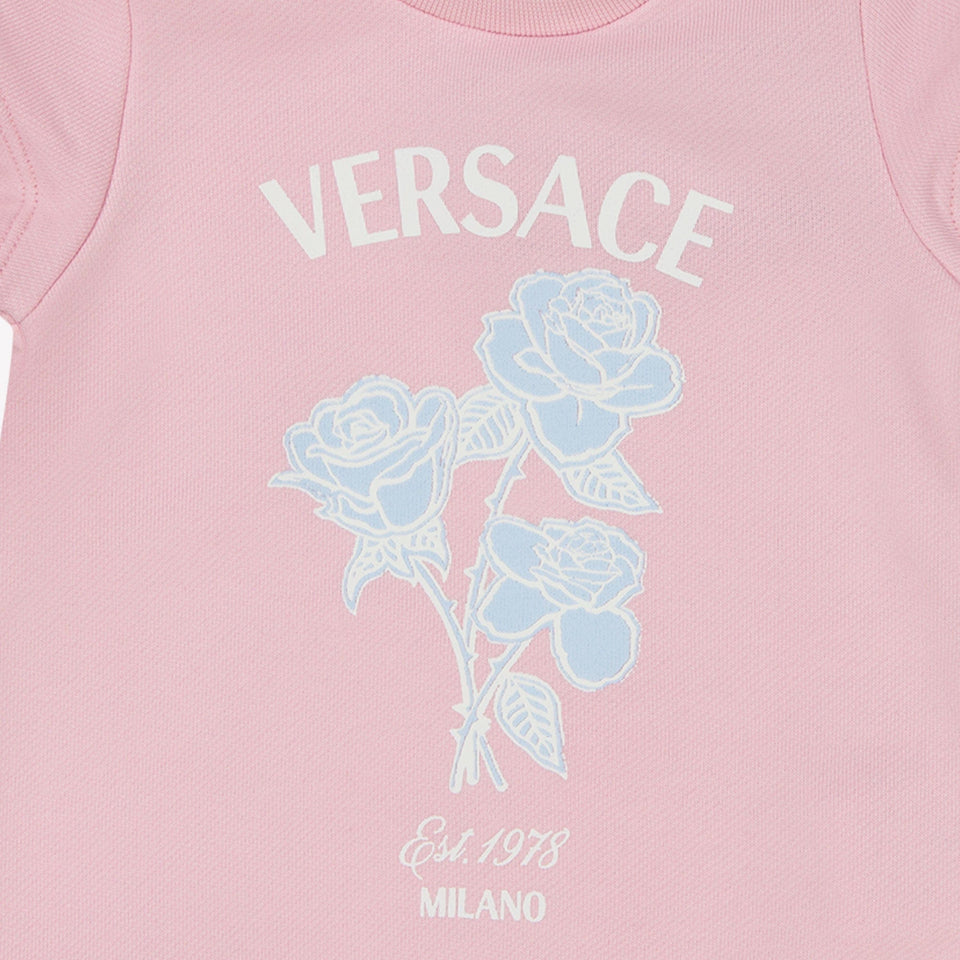 Versace Baby Meisjes Jurk Licht Roze
