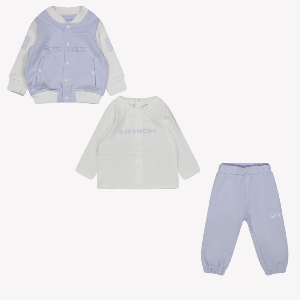 Givenchy Baby Jongens Joggingpak Licht Blauw