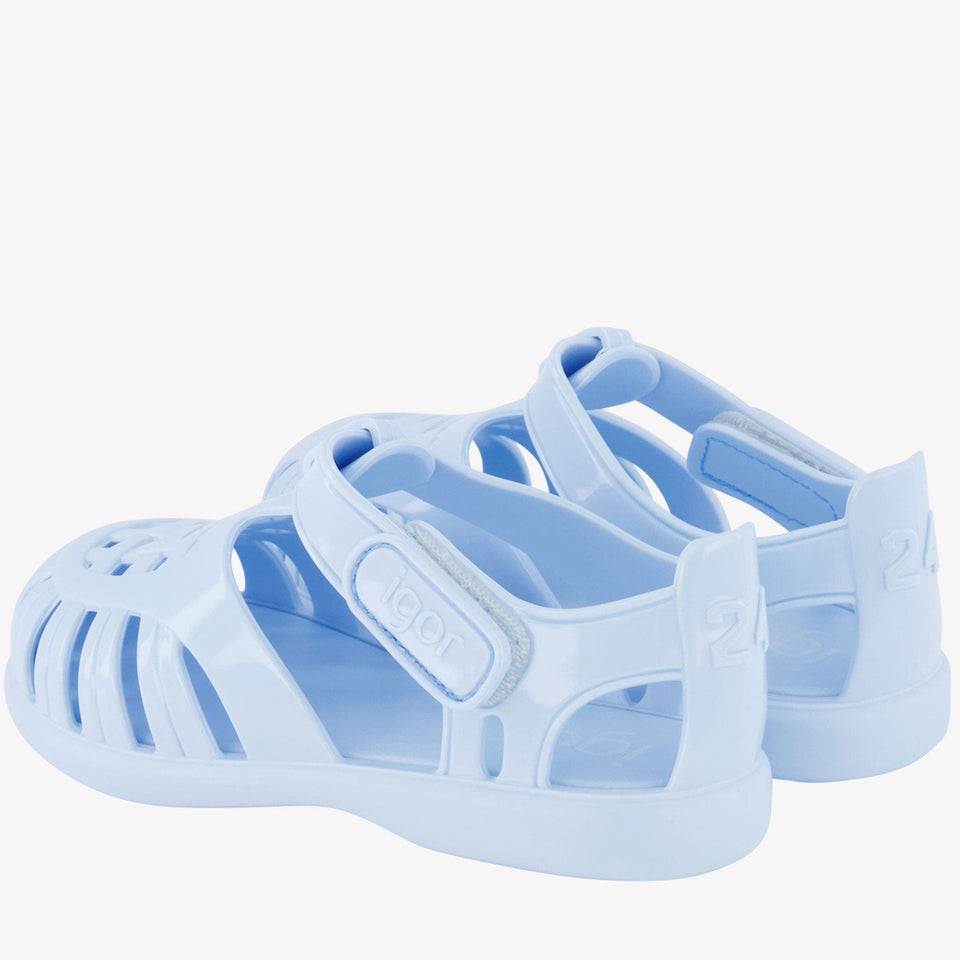 Igor Unisex Sandalen Licht Blauw