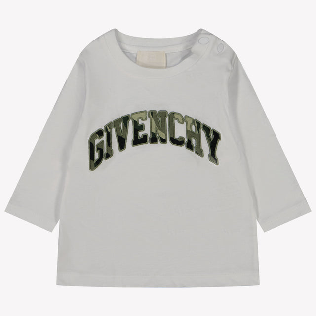 Givenchy Baby Jongens T-shirt Wit