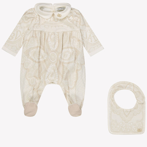 Dolce & Gabbana Baby Unisex Boxpakje Licht Beige