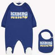 Iceberg Baby Jongens Boxpakje Blauw