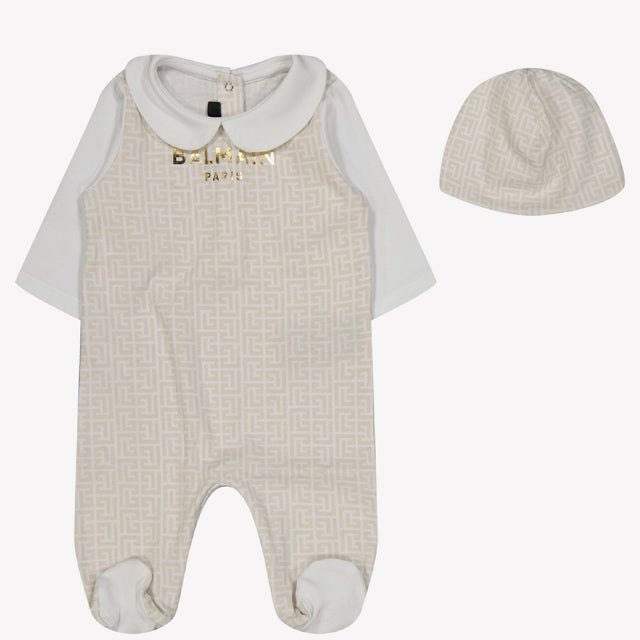 Balmain Baby Unisex Boxpakje Beige 1mnd