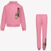 Moschino Unisex Joggingpak Roze