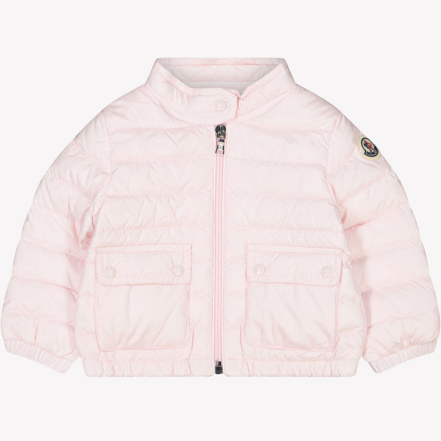 Moncler Baby Meisjes Jas Licht Roze 3/6