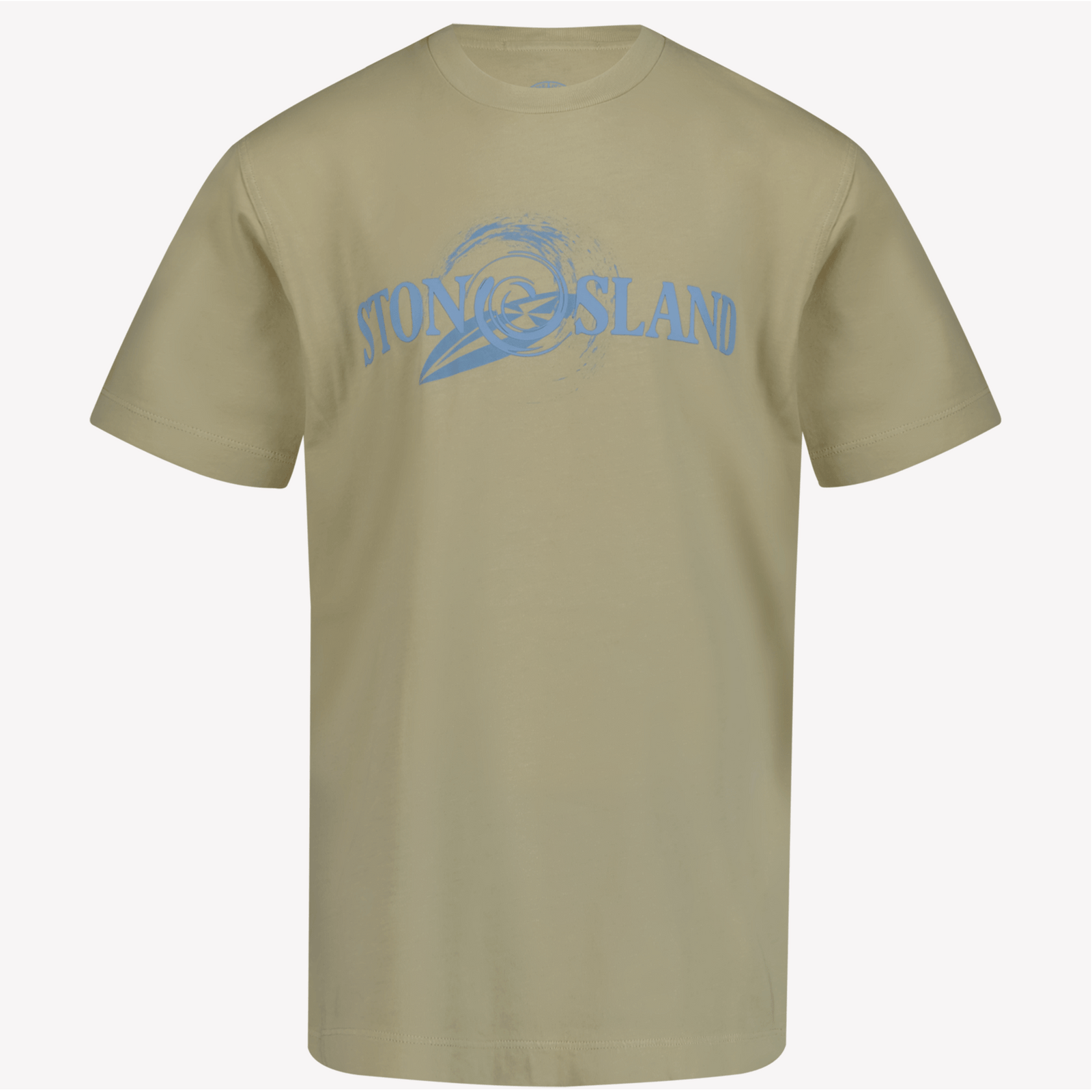 Stone Island Kinder Jongens T-Shirt Licht Beige 2Y