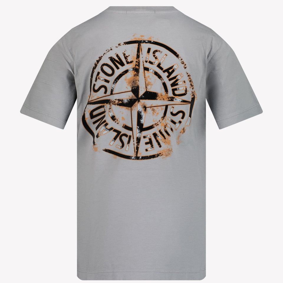 Stone Island Jongens T-shirt Grijs