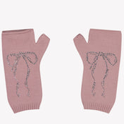 Monnalisa Meisjes Handschoenen Licht Roze