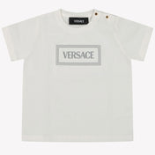 Versace Baby Unisex T-Shirt In Wit