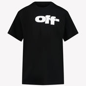 Off-White Jongens T-shirt Zwart