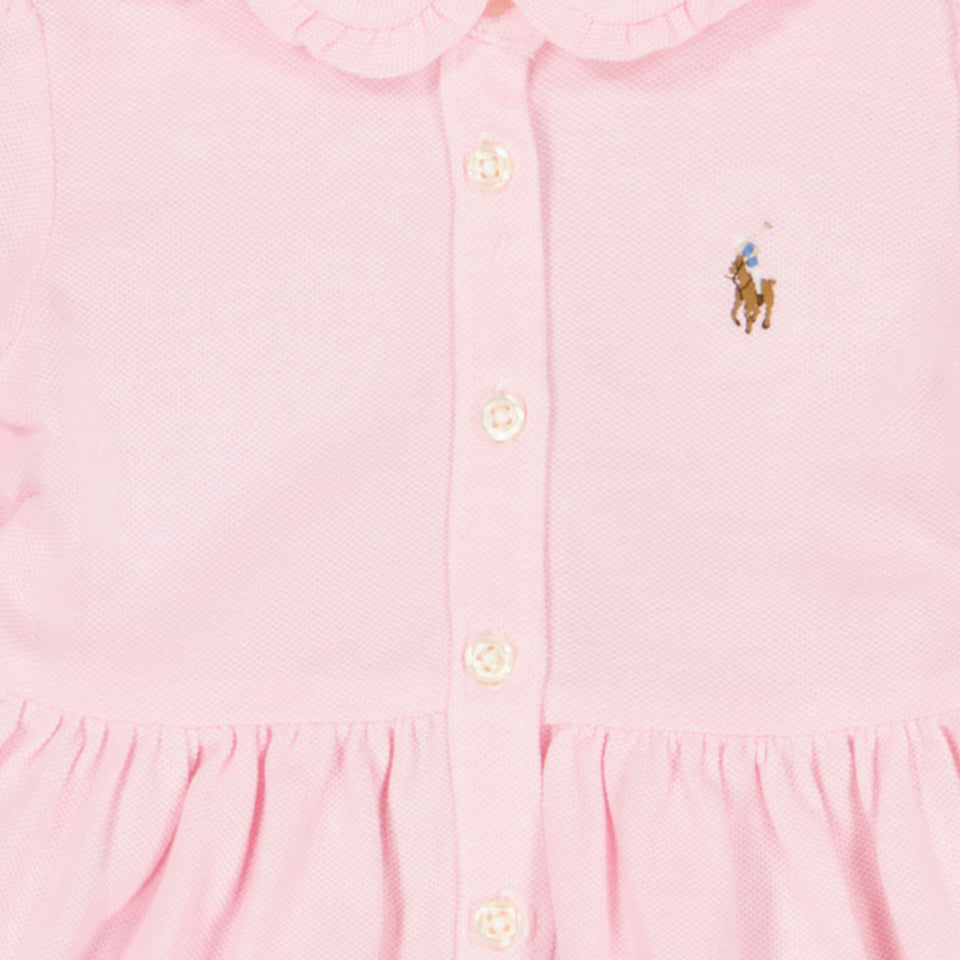 Ralph Lauren Baby Meisjes Jurk Roze